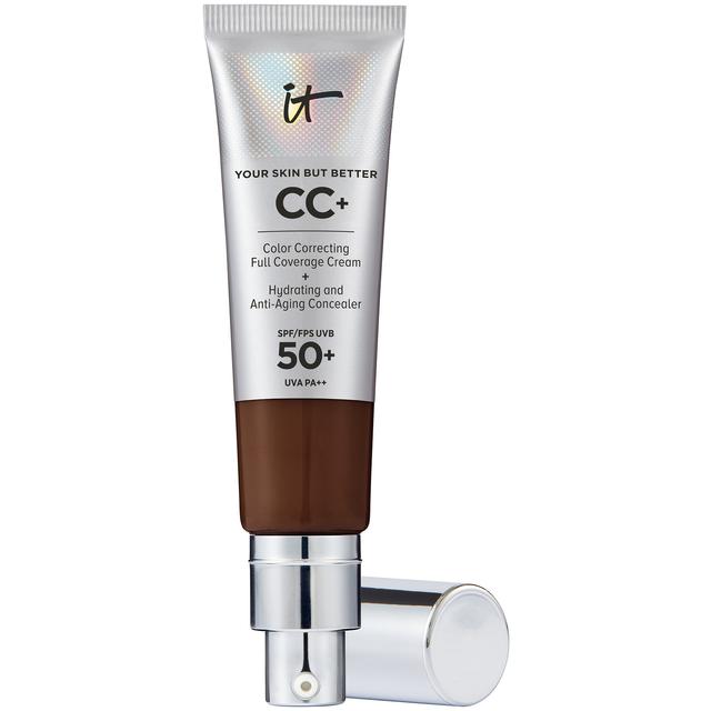 IT Cosmetics Your Skin But Better CC+ Cream with SPF50 32ml (Various Shades) - Deep Mocha on Productcaster.