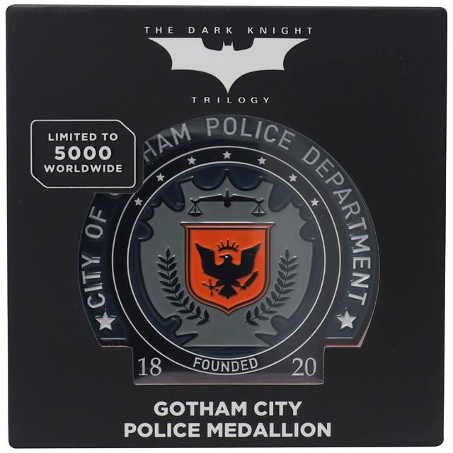 Fanattik DC Gotham City Police Badge Limited Edition Medallion on Productcaster.