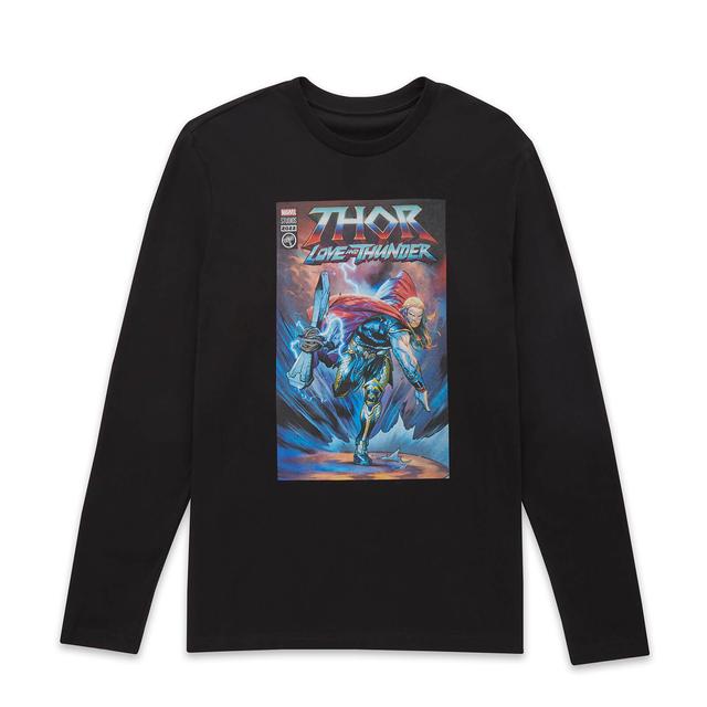 Camiseta De Manga Larga - Marvel - Comic Unisex - Black - XL on Productcaster.