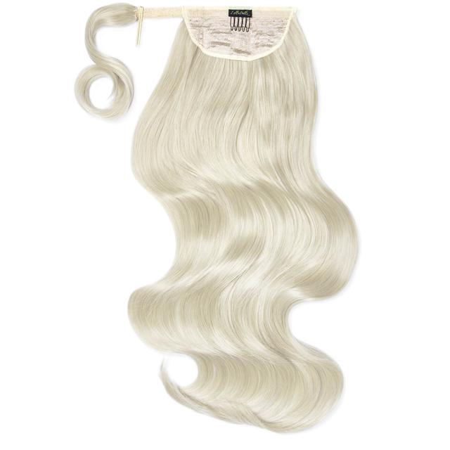 LullaBellz Grande 26" Blow Dry Wraparound Pony (Various Shades) - Bleach Blonde on Productcaster.