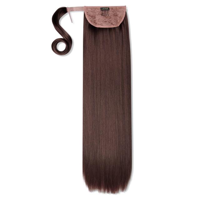 LullaBellz Grande 26" Straight Wrap Around Pony (Various Shades) - Chestnut on Productcaster.