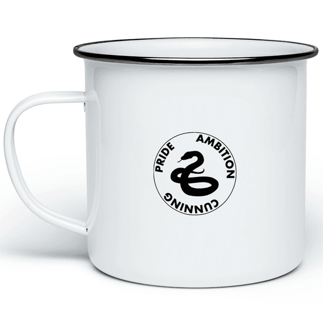 Taza esmaltada Slytherin House de Harry Potter - Blanco on Productcaster.