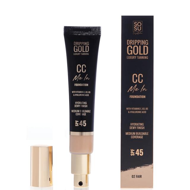 Dripping Gold CC Cream SPF 52g (Various Shades) - Fair on Productcaster.