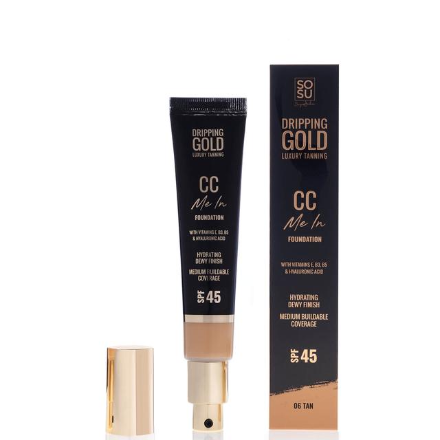 Dripping Gold CC Cream SPF 52g (Various Shades) - Tan on Productcaster.