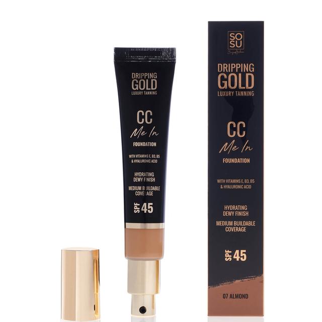 Dripping Gold CC Cream SPF 52g (Various Shades) - Almond on Productcaster.