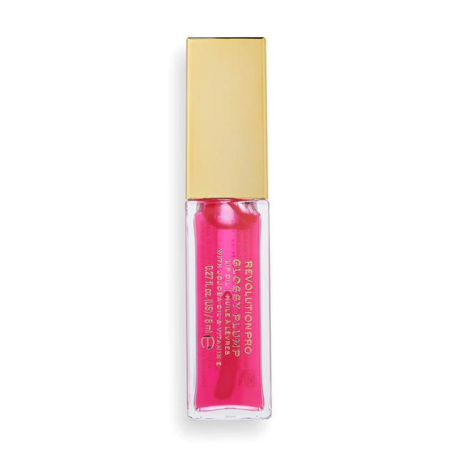 Revolution Pro Glossy Plump Lip Oil (Various Shades) - Cherry on Productcaster.