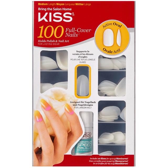 Kiss 100 Nails - Active Oval on Productcaster.