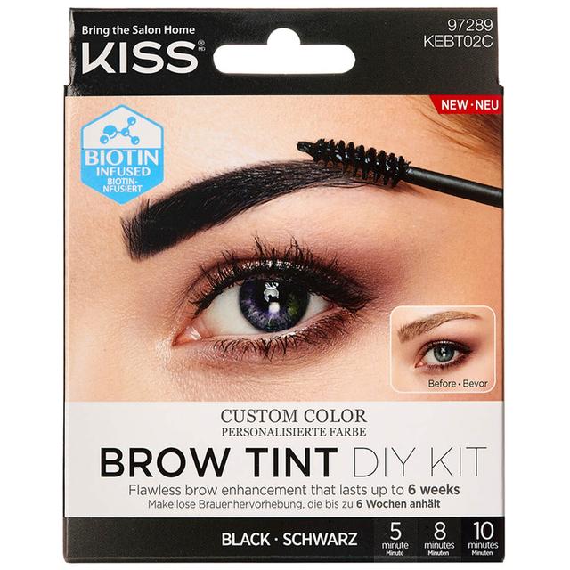 Kiss Brow Tint Kit 20ml - Black on Productcaster.