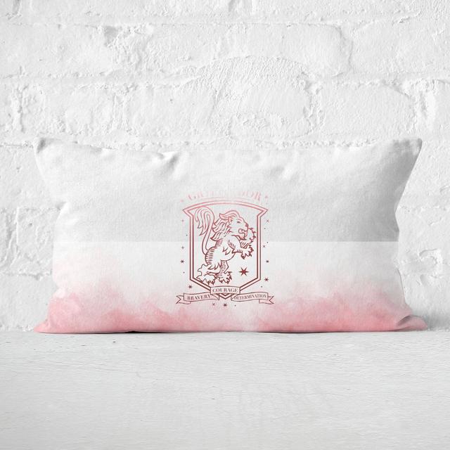 Harry Potter Ombré Gryffindor Lion Rectangular Cushion - 30x50cm - Soft Touch on Productcaster.