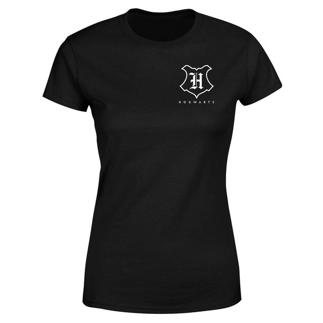 Harry Potter Ombré Hogwarts Sigil Women's T-Shirt - Black - L - Schwarz on Productcaster.