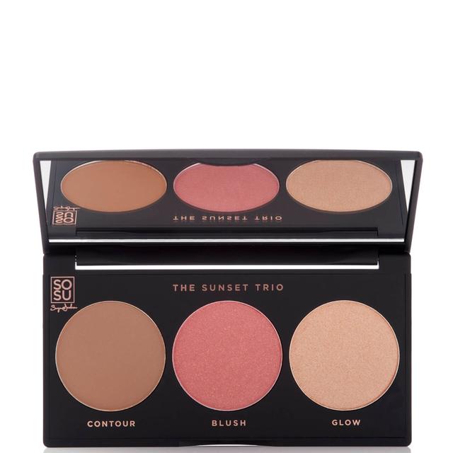 SOSU Cosmetics The Sunset Trio on Productcaster.