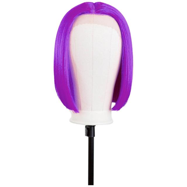 plsLONDON The Anna Bob Lace Frontal Wig (Various Options) - Violet on Productcaster.