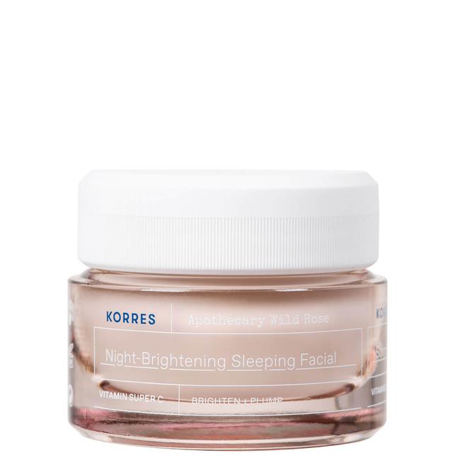 KORRES Apothecary Wild Rose Night-Brightening Sleeping Facial - 40ml on Productcaster.