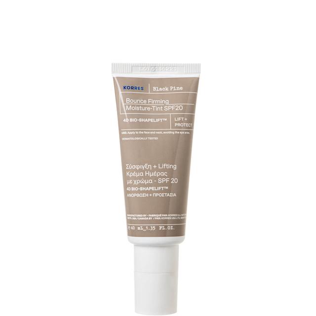 KORRES Black Pine 4D BioShapeLift Bounce Firming Tinted Moisturiser SPF20 - 40ml on Productcaster.