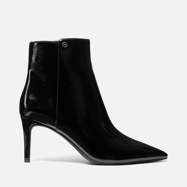 MICHAEL Michael Kors Women's Alina Flex Patent-Leather Boots - UK 4 on Productcaster.