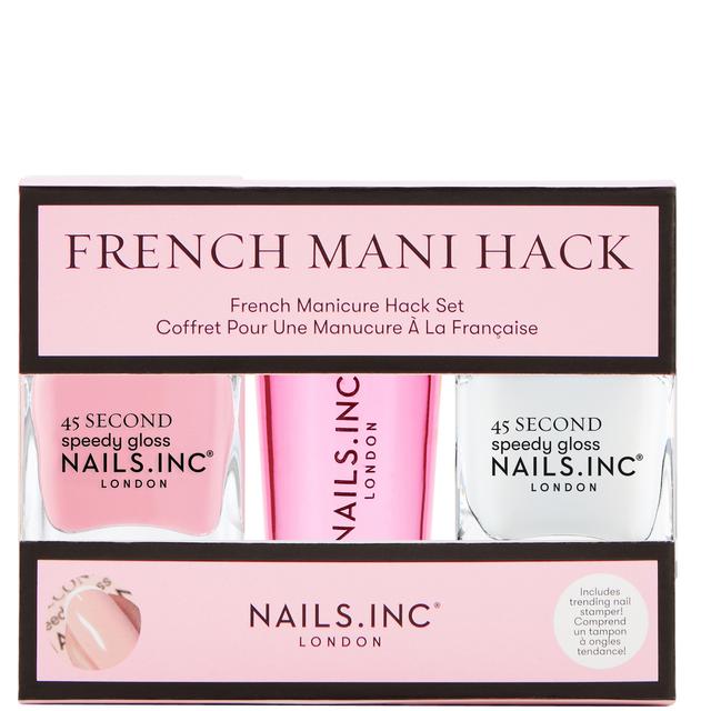 nails inc. French Mani Hack Nail Polish Duo on Productcaster.