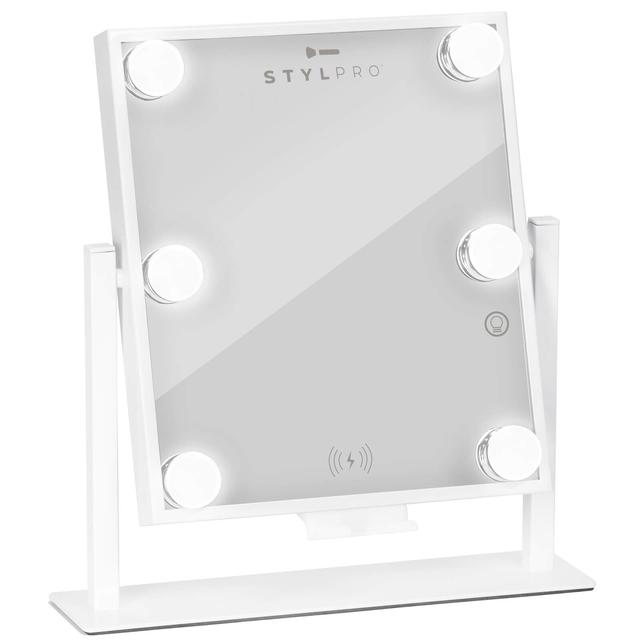 StylPro Glam and Groove Hollywood Vanity Bluetooth Music Mirror on Productcaster.