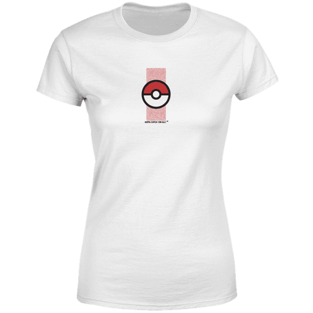 Pokémon Pokeball Women's T-Shirt - White - M - White on Productcaster.