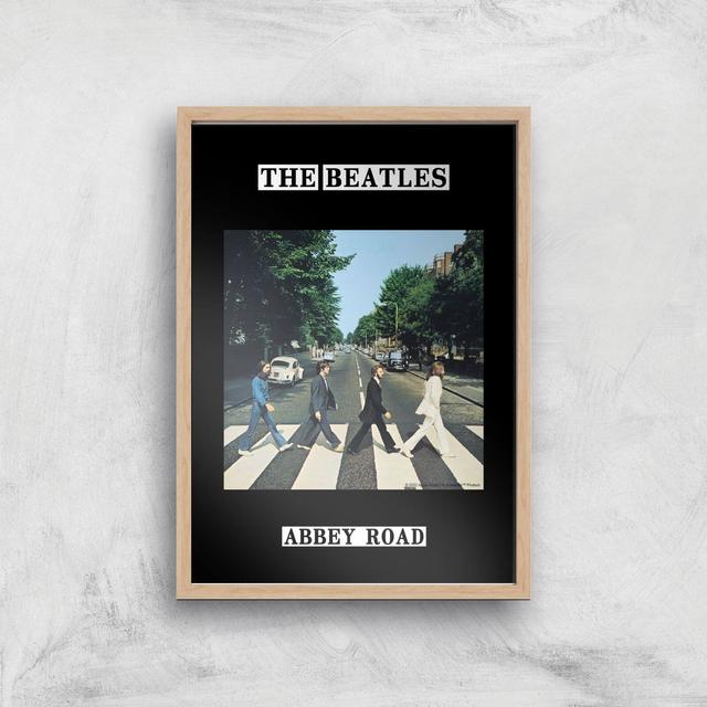 Abbey Road Collection The Beatles Abbey Road Giclee Art Print - A2 - Wooden Frame on Productcaster.