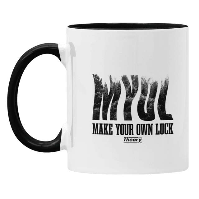 PBK Make Your Own Luck Mug - Black on Productcaster.