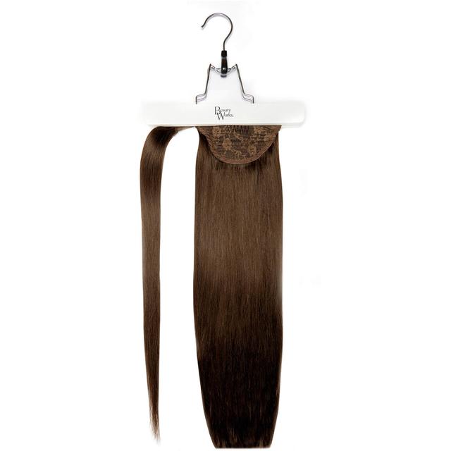 Beauty Works Super Sleek Invisi Pony 18 Inch Extensions (Various Colours) - Raven on Productcaster.