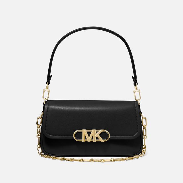 MICHAEL Michael Kors Medium Parker Leather Bag Black on Productcaster.