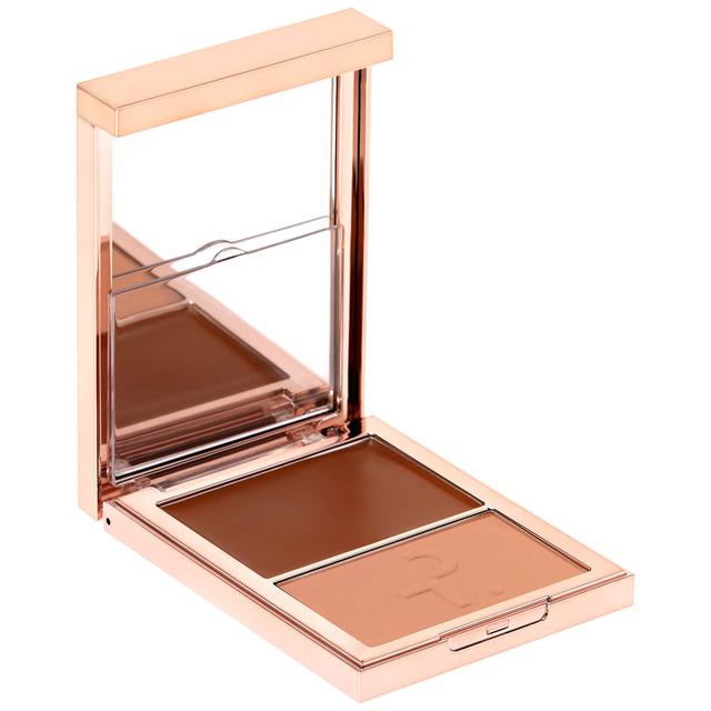 PATRICK TA Major Skin Crème Foundation and Finishing Powder Duo 21g (Various Shades) - Tan 4 on Productcaster.