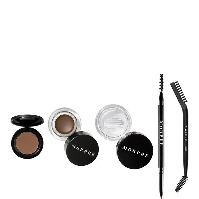 Morphe Supreme Brow 5-Piece Artist's Brow Kit (Various Shades) - Latte on Productcaster.