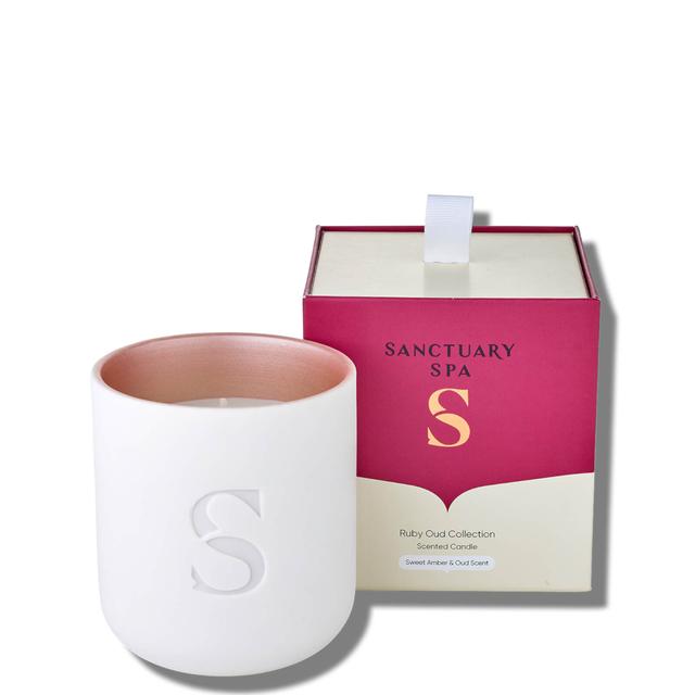 Sanctuary Spa Ruby Oud Scented Candle 260g on Productcaster.