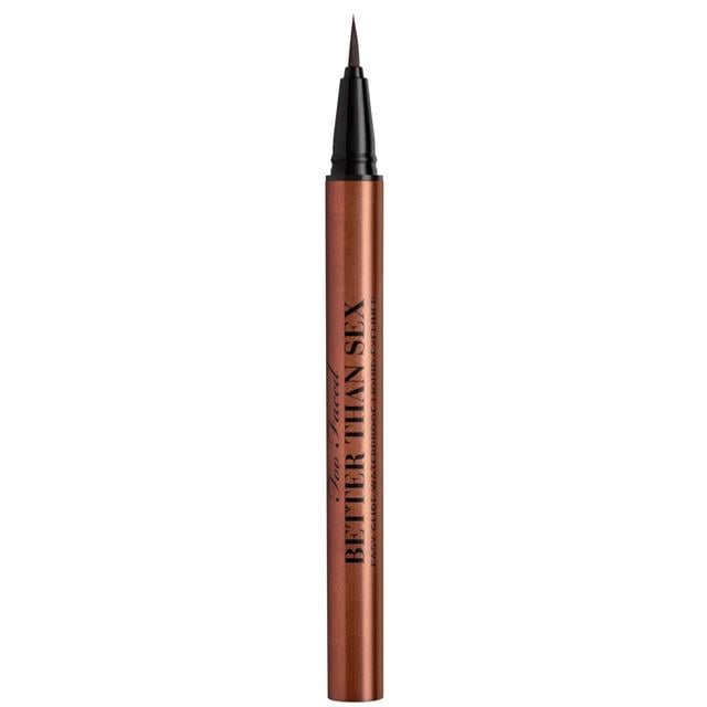 Too Faced Better Than Sex Easy Glide Waterproof Liquid Eyeliner 0.6ml (Various Shades) - Chocolate on Productcaster.