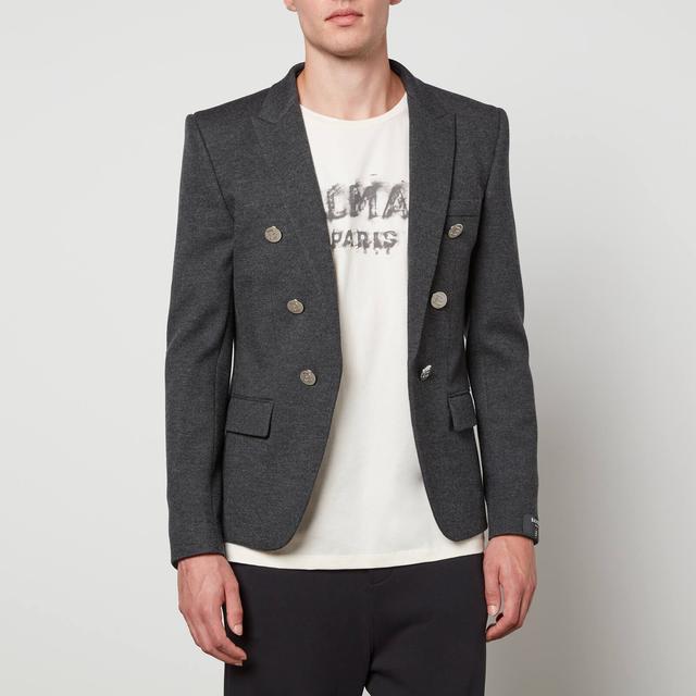 Balmain Wool Jacket - 54/XXL on Productcaster.