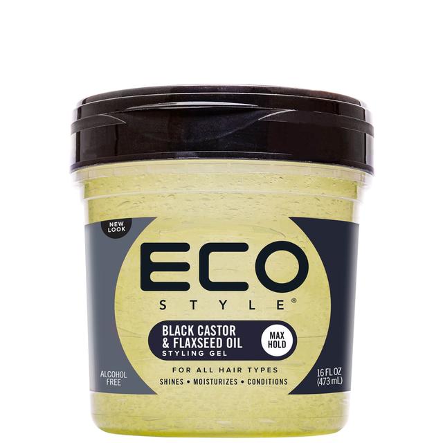 EcoStyle Black Castor & Flaxseed Oil Styling Gel 473ml on Productcaster.