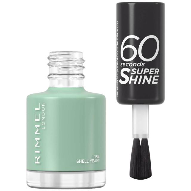 Rimmel London 60 Sec Nail Polish Lacquer 8ml (Various Shades) - Shell Yeah!! on Productcaster.