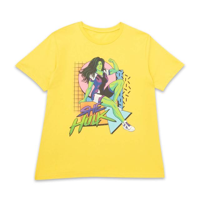 Marvel She Hulk Artistic Unisex T-Shirt - Yellow - XS - Amarillo on Productcaster.