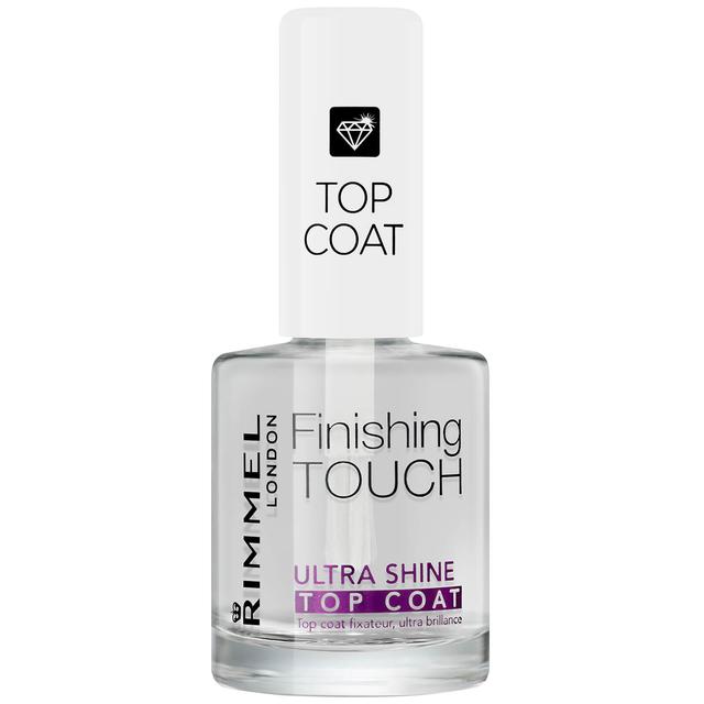 Rimmel London Finishing Touch Ultra Shine Top Coat Nail Polish, 12ml on Productcaster.