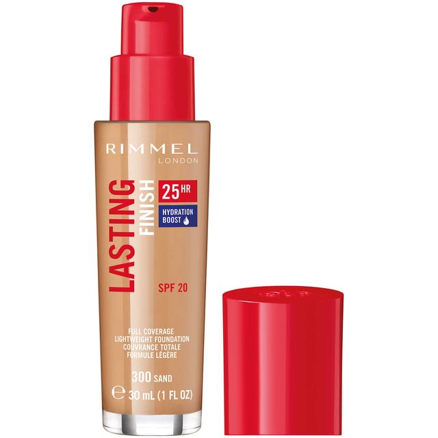 Rimmel London Lasting Finish 25 Hour Foundation – 300 – Sand, 30ml on Productcaster.