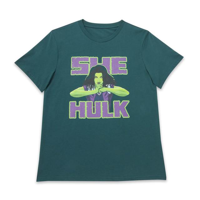 Marvel She Hulk Stare Unisex T-Shirt - Green - XL - Verde on Productcaster.