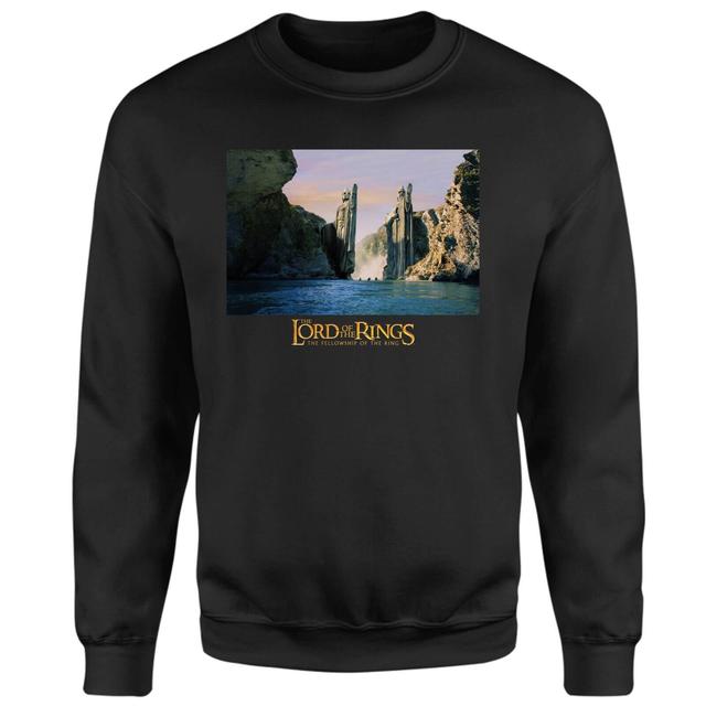 Lord Of The Rings Argonath Sweatshirt - Black - M - Schwarz on Productcaster.