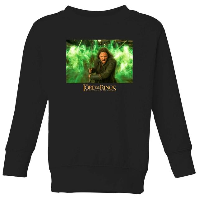 Lord Of The Rings Aragorn Kids' Sweatshirt - Black - 3-4 Jahre - Schwarz on Productcaster.