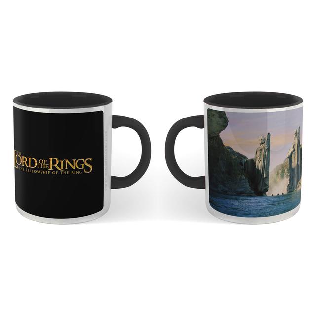 Lord Of The Rings Argonath Mug - Black on Productcaster.