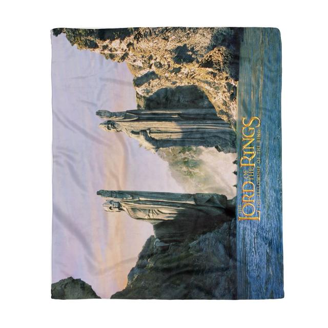 Lord Of The Rings Argonath Fleece Blanket - M on Productcaster.