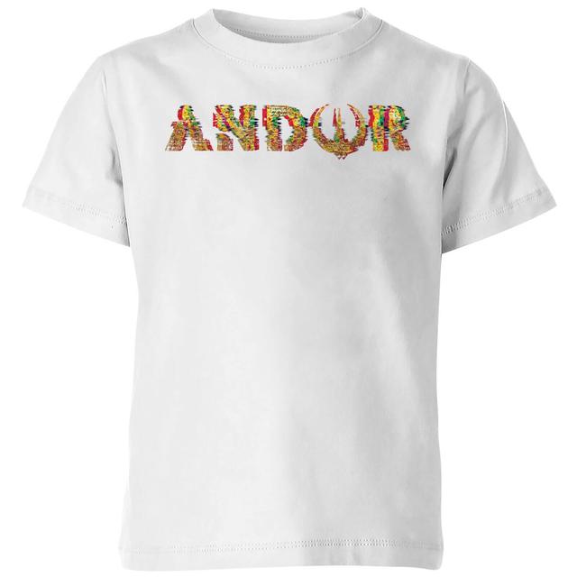 Star Wars Andor Glitch Kids' T-Shirt - White - 3-4 Jahre - Weiß on Productcaster.