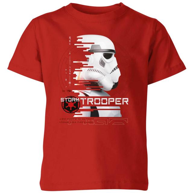 Star Wars Andor Empire Storm Trooper Kids' T-Shirt - Red - 7-8 Jahre on Productcaster.