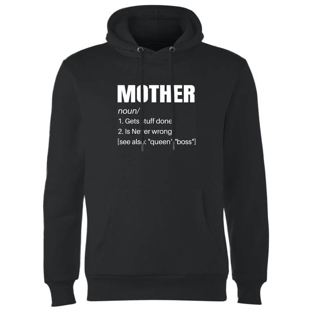 Mother Description Hoodie - Black - M - Schwarz on Productcaster.