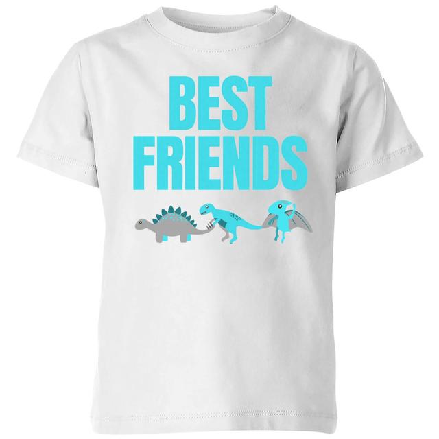 Best Friends Blue Big And Beautiful Kids' T-Shirt - White - 7-8 Jahre - Weiß on Productcaster.