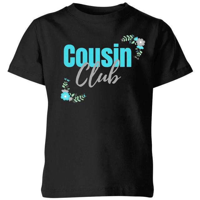 Cousin Club Big And Beautiful Kids' T-Shirt - Black - 9-10 Years - Black on Productcaster.