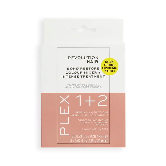 Revolution Haircare Plex 1+2 Bond Restore Colour Kit 3pk on Productcaster.