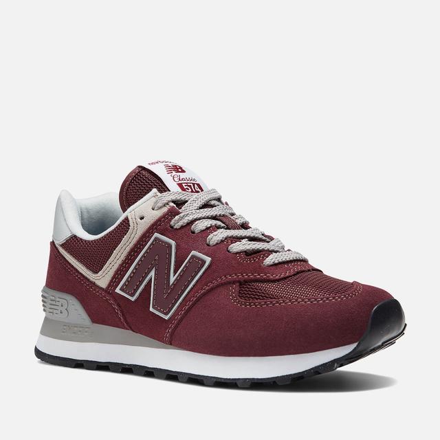 New Balance Women's 574 Sport Evergreen Suede Trainers - UK 3 on Productcaster.