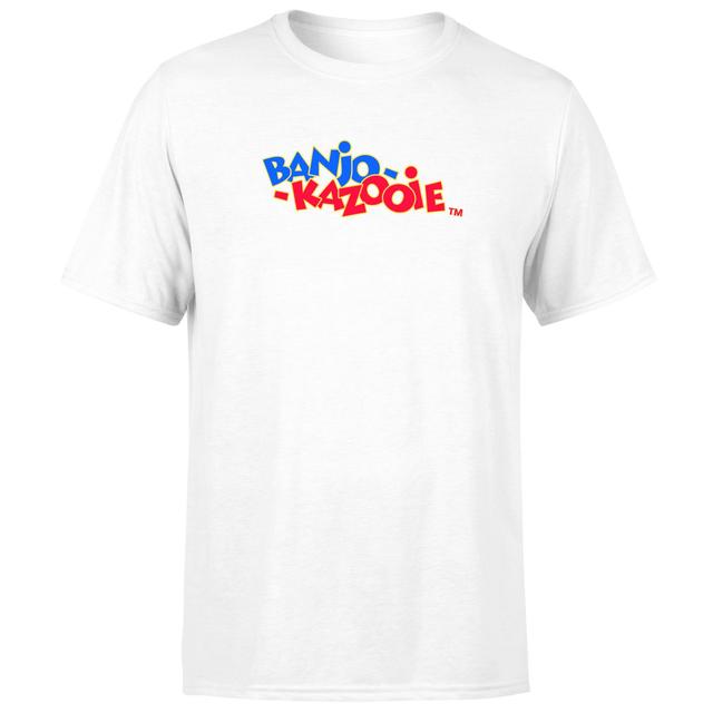 RARE Brand Banjo Kazooie Logo Unisex T-Shirt - White - 4XL - Blanco on Productcaster.