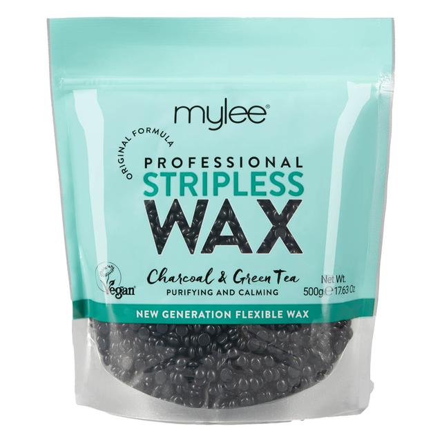 Mylee Charcoal and Green Tea Stripless Wax 500g on Productcaster.